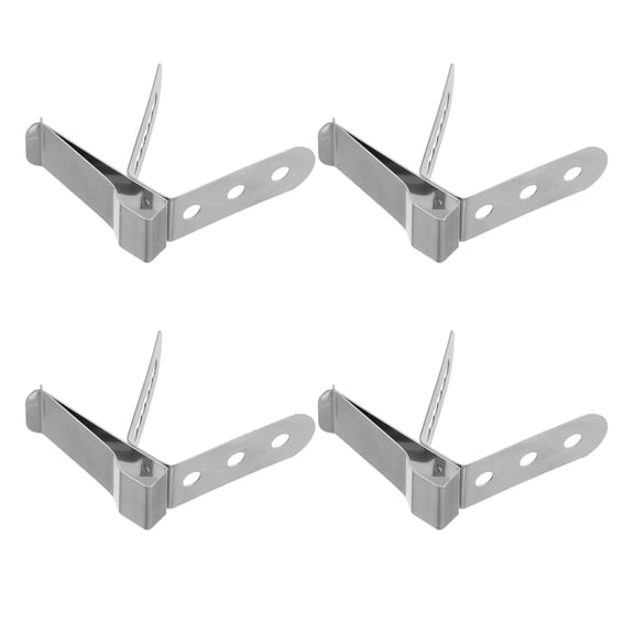 OUNONA 4Pcs Compact Stainless Steel Thermometer Clip for Pot and Coffee Cups
