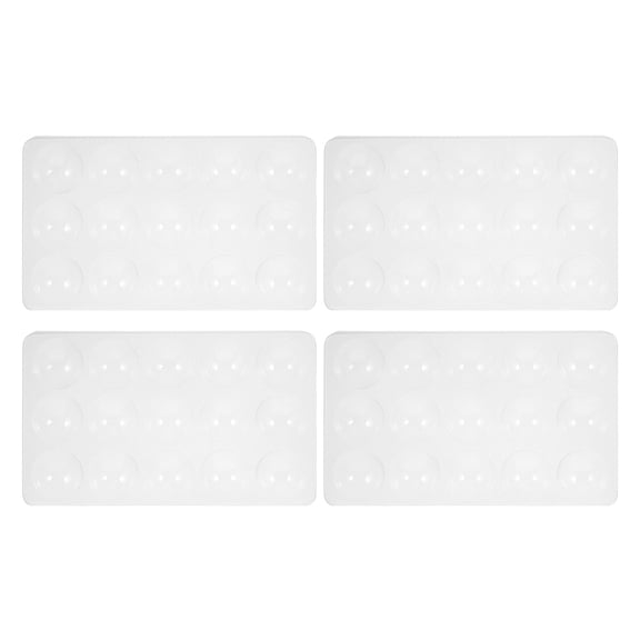 OUNONA 4Pcs Transparent Fondant Drying Rack for Sugarcraft Flowers and Baking Accessories