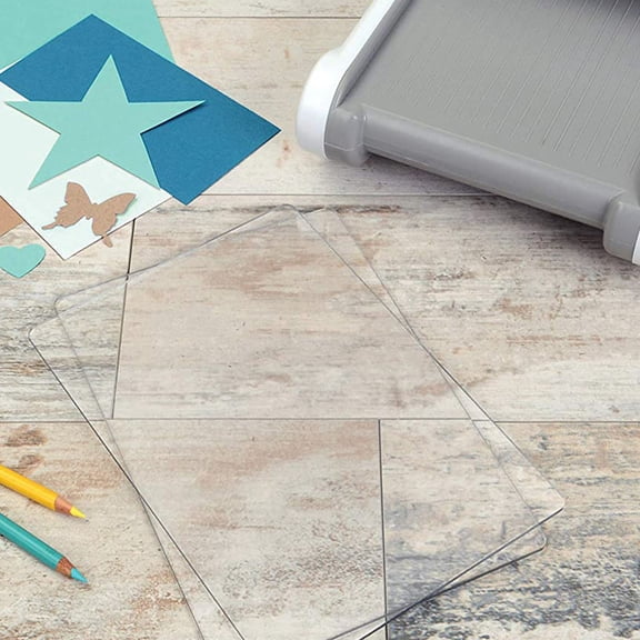 OUNONA 4-Piece Keyring Pendant Template Set for Crafting, Projects, and Creative Enthusiasts