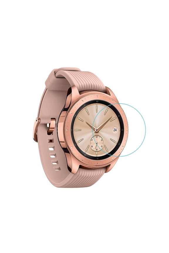 4-Pack Transparent Tempered Glass Screen Protectors for 42mm Smartwatch, Scratch Resistant and Anti-Scuff