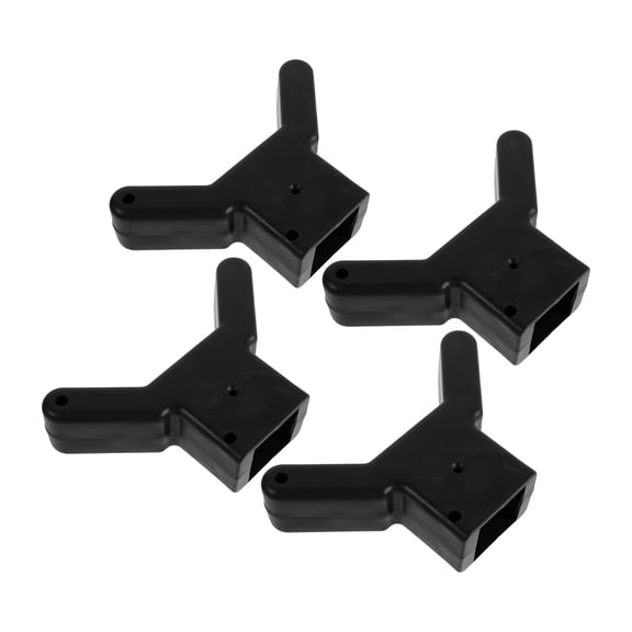 OUNONA 4-Pack Black Plastic Tree Branch Spreaders for Garden and Fruit Tree Support and