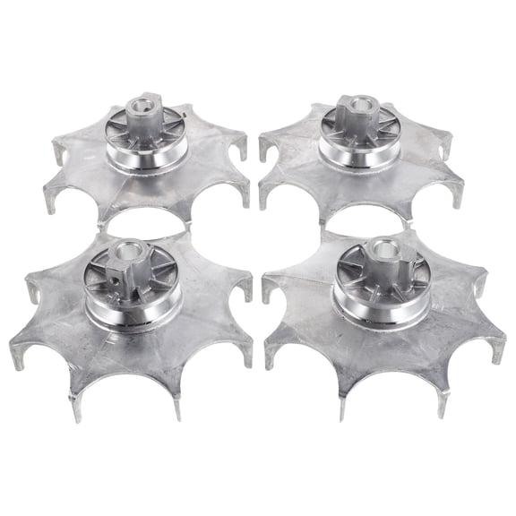 OUNONA Washing Machine Pulley Wheel Easy Install Metal for Washer 4Pcs