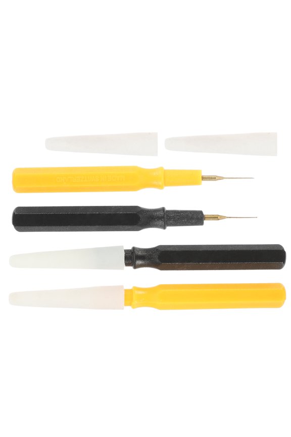 4-Piece Watch Oil Needle Pen Set, Lightweight Plastic Material, Assorted Colors for Watchmakers and Repair