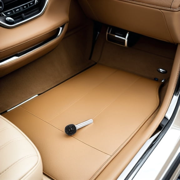 OUNONA 4Pcs Zinc Alloy Car Door Pull Knobs Black Scratch Resistant Vehicle Interior Upgrade