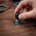 Encoding Signal OUNONA Push Button Rotary Encoder Ky-040 Black Metal for Robotics ...