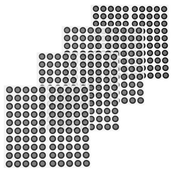 OUNONA 4Sheets Tracking Dots for Measurement Systems Compatible with Scanners Durable Reflective Markers