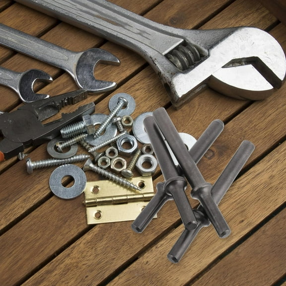 OUNONA 4pcs Air Hammer Chisel Bit Smoothing Air Hammer Bit Pneumatic Hammer Chisel Bits Rivet Hammer Smoothing Air Hammer Tool for Efficient Riveting and Drilling