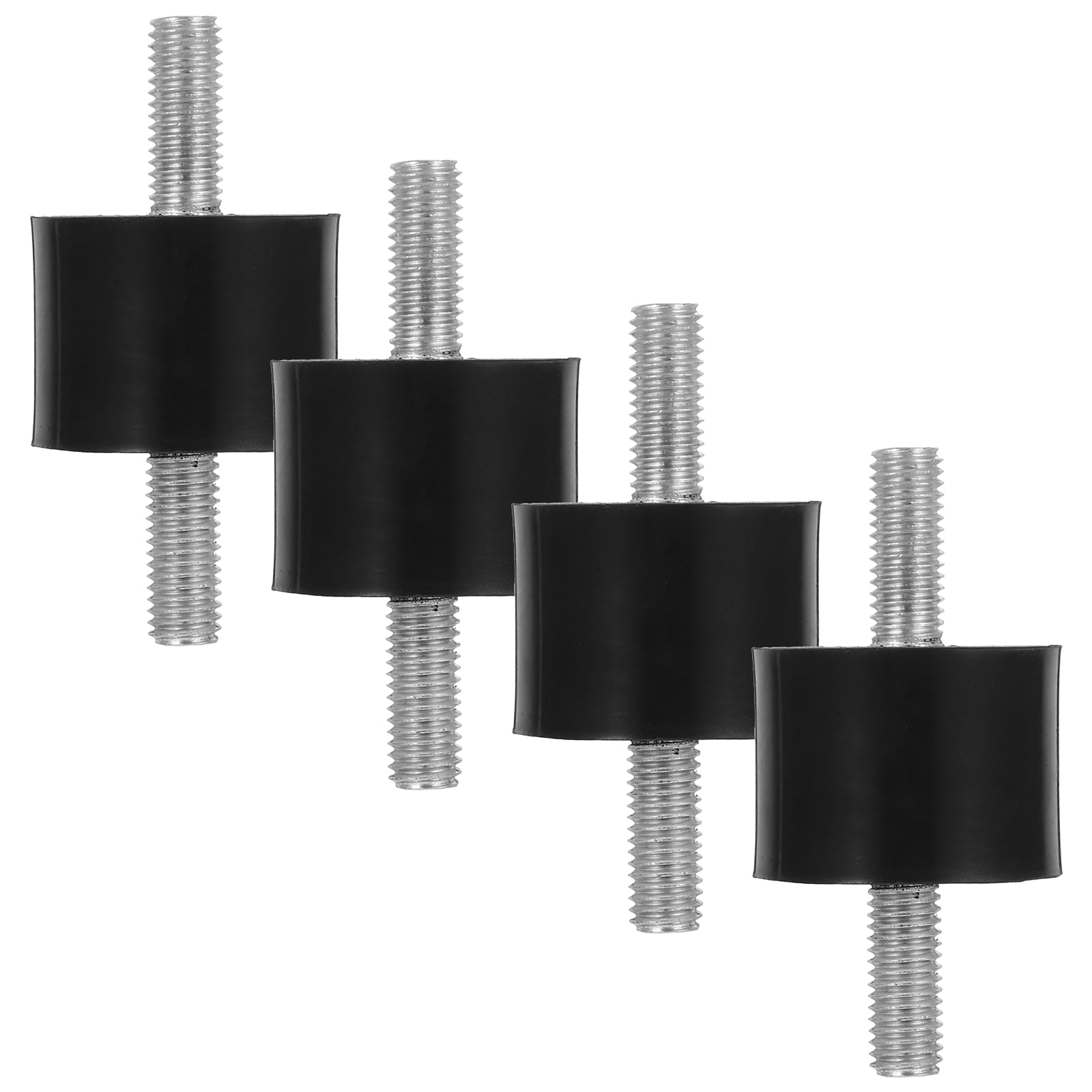 OUNONA 4pcs Anti-Vibration Rubber Shock Absorbers Cylindrical Silent ...