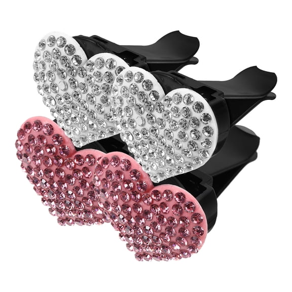 WEAVILUX Portable Auto Accessories Vent Clips Aluminum Alloy 4Pcs