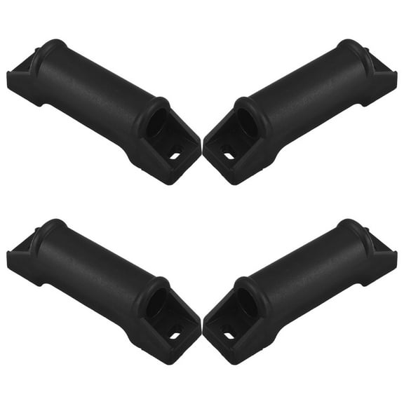 OUNONA 4pcs Chair Foot Rest Attachment Chair Pedal Sliders Replaceable Foot Cushion Glides Daily Use Foot Rest Slider Home Chair Footrest Slider