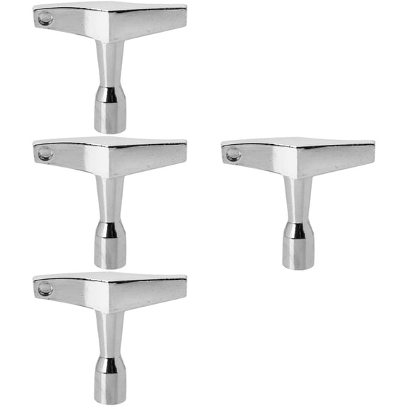 OUNONA 4-Pack Drum Keys Set - Musical Instrument Drum Tuning Tool Accessory for Drummers and Percussionists