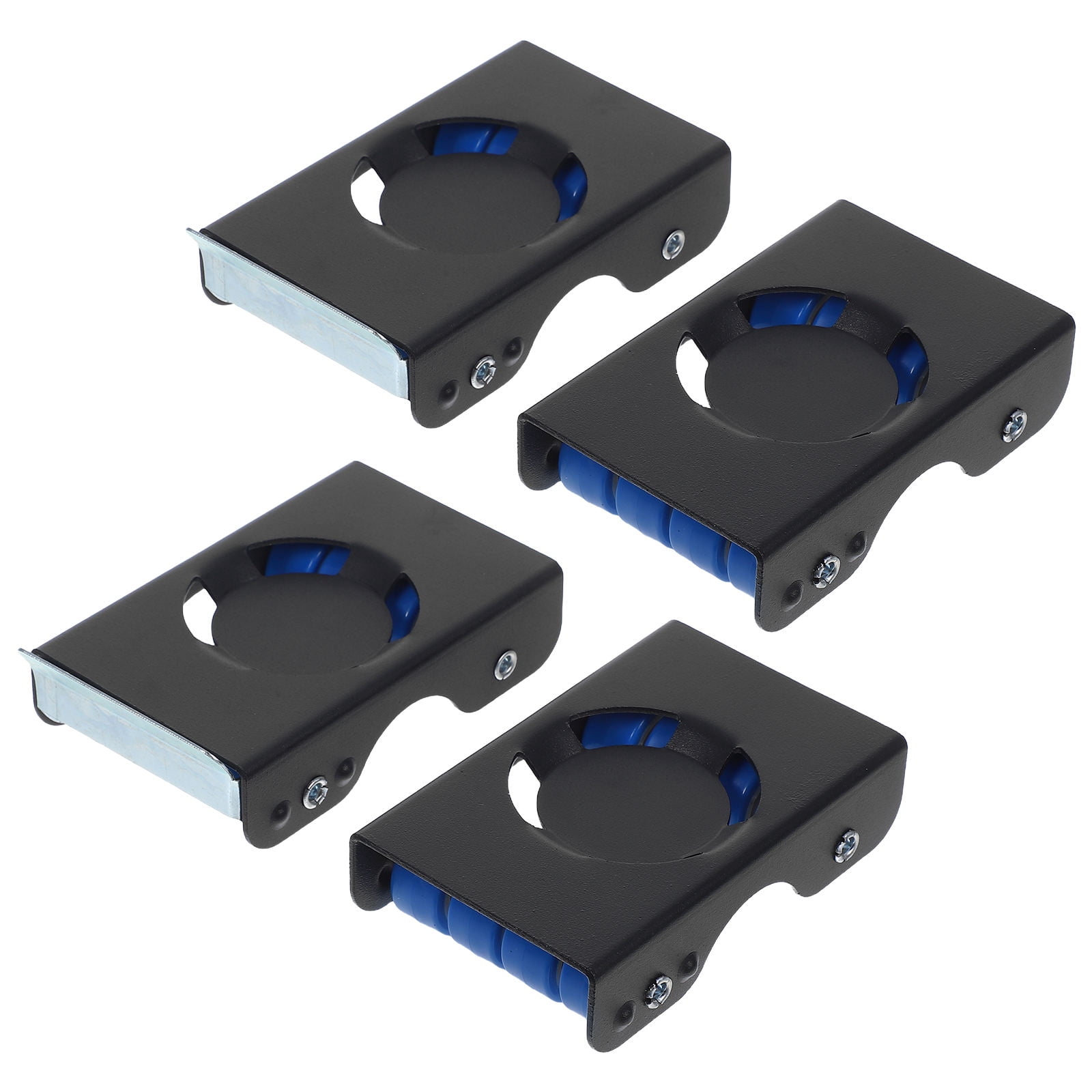 OUNONA 4pcs Heavy Furniture Sliders for Moving Dolly Plastic Assorted Color for Household Moving and Relocation