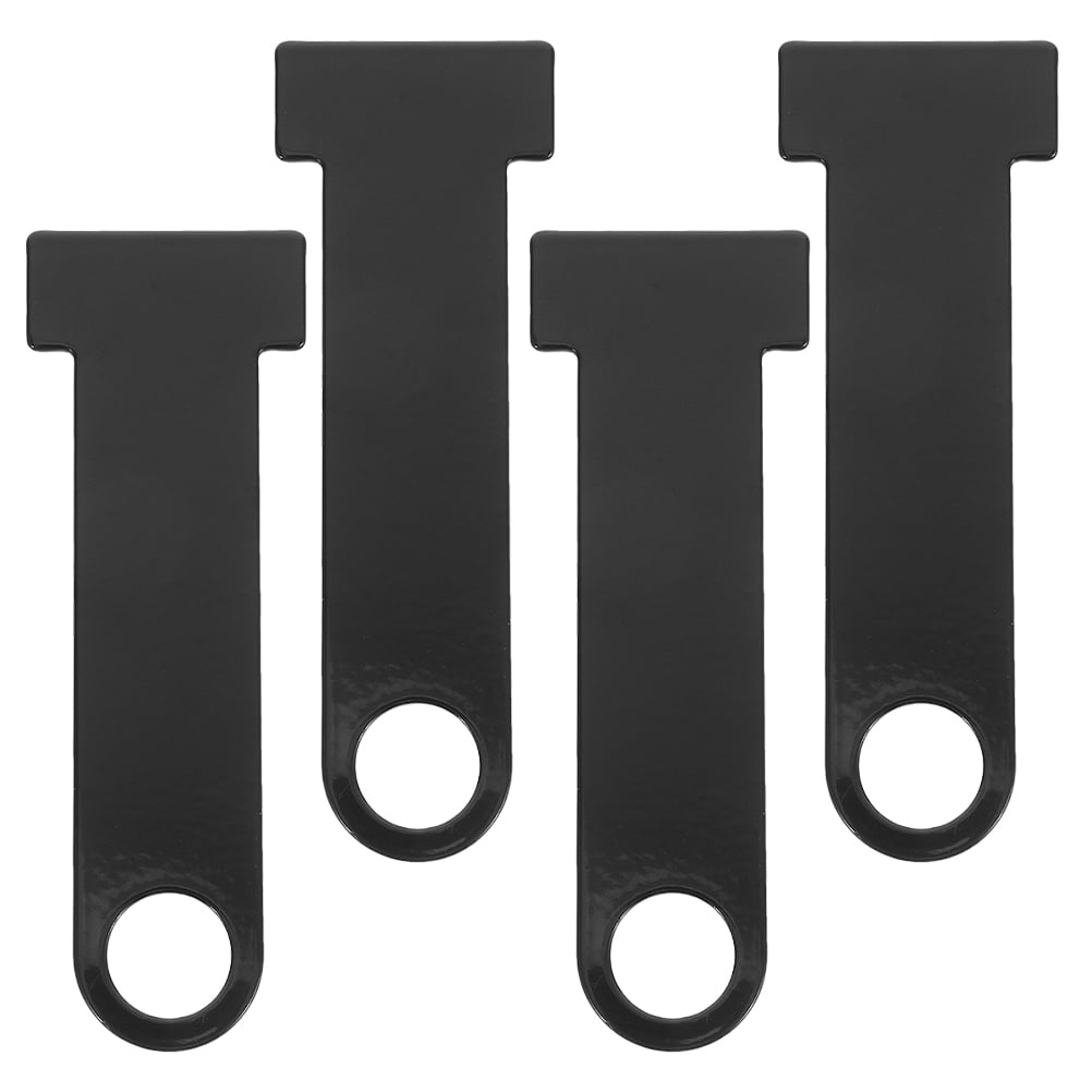 OUNONA 4pcs Helmet Ring Lock Helmet Fixing Ring Lock Motorcycle Helmet D Locks For Motorcycles