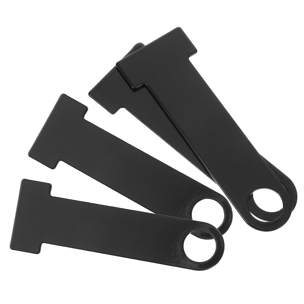 OUNONA 4pcs Helmet Strap Ring Lock Strap Fastener Ring Lock Replacement Motorcycle Helmet Parts