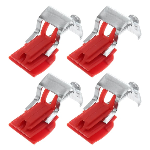 OUNONA 4pcs Kitchen Sink Mounting Replacement Clips Sink Fixing Clamps for Undermount Sink Installation Kitchen Sink Fixed Accessories