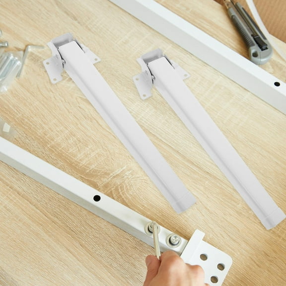 OUNONA 4pcs Metal Table Legs Folding Table Legs Diy Desk Legs Furniture Leg Office Laptop Table Leveling Wardrobe Support Sofa Legs For Furniture Projects