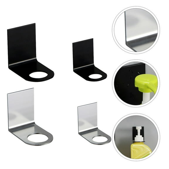 NUOLUX Simple Structure Bathroom Bottle Rack 4Pcs 7X6X5Cm