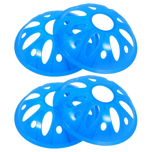 OUNONA 4pcs Portable Soccer Cones Training Football Cones Multi-function Agility Cones