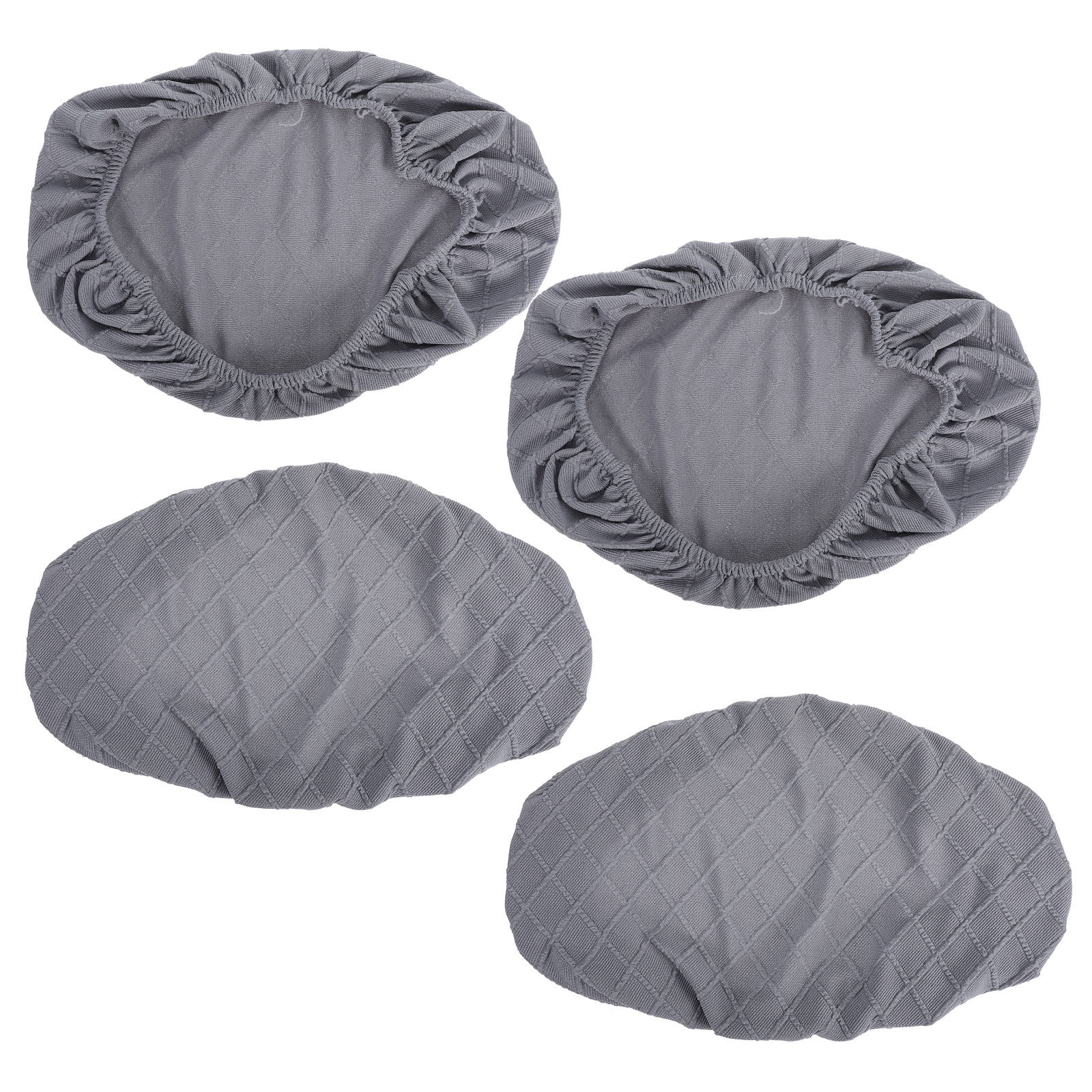 OUNONA 4pcs Rectangle Stool Covers Elastic Stretch Seat Covers for Bar ...