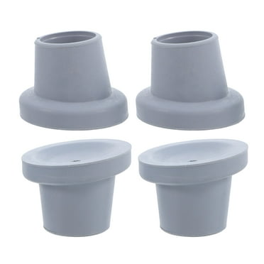 WORGEOUS 10pcs Replacement Shower Stool Feet Durable Rubber Chair Leg Caps Non Slip Shower Chair Tips Heavy Duty Rubber Feet Shower Chair Accessories