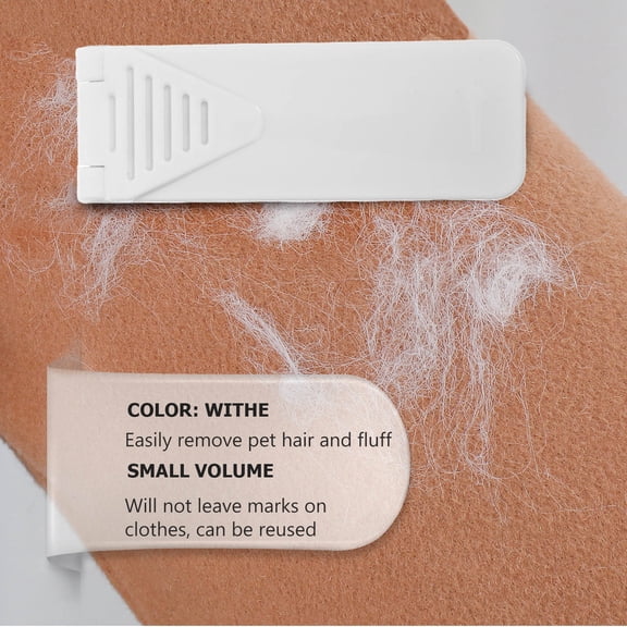 OUNONA 4pcs Reusable Foldable Lint Remover Brush Portable Electrostatic Fabric Dust and Pet Hair Cleaner for Clothes Travel and Housekeeping