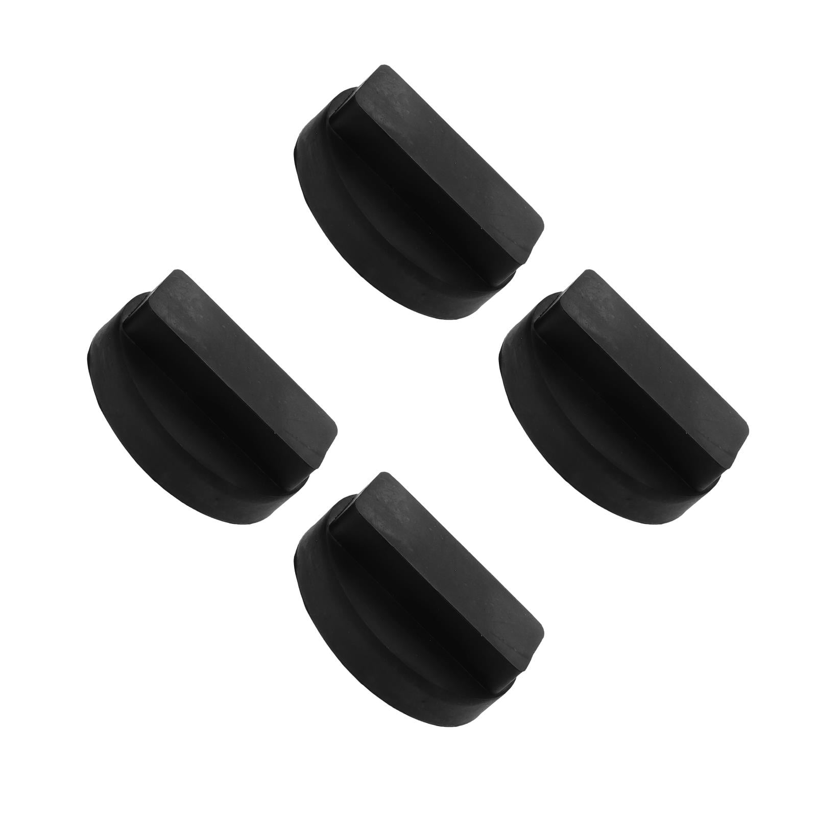 OUNONA 4pcs Rubber Jack Pad Effortless Installation For Support And Vibration Dampening Jack Rubber Pad For Floor Jacks And Pinch Weld Jack Stands