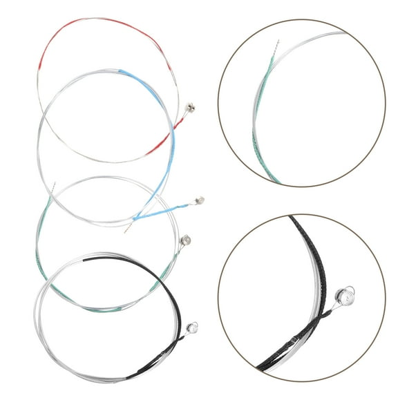 OUNONA 4pcs Violin Strings 1/2 Violin Strings Set Replacement Strings Musical Instruments Parts For Violin Beginners And Professionals