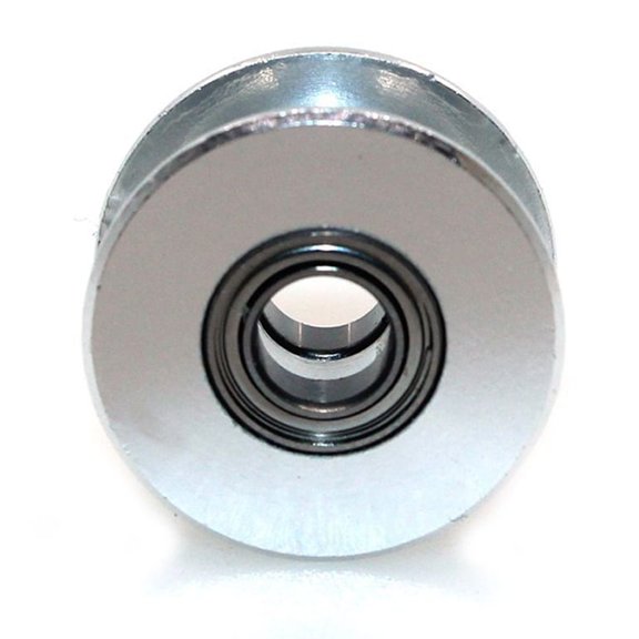 OUNONA 5 PCS Pulley Lifting High Precision Pulleys Silver