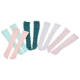 thumbnail image 1 of OUNONA 5 Pairs Mini Doll Socks Striped Over The Knee Socks Colorful Thigh High Socks Doll Clothes Accessories For Dolls Female Figure, 1 of 8