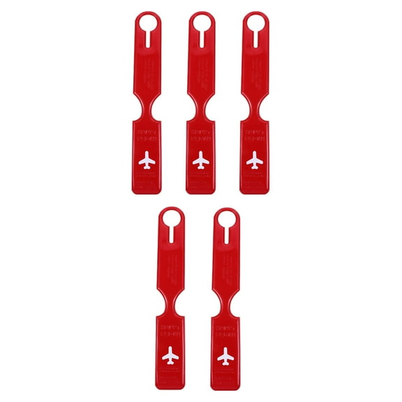 OUNONA 5 Pcs Baggage Identifier Travel Backpack Suitcase Luggage