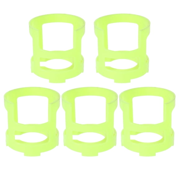 OUNONA 5 Pcs Fire Extinguisher Guard 10.80X10.80X10.50CM Yellow