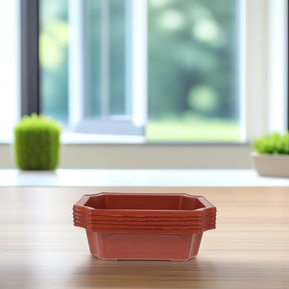 OUNONA  5 Pcs Garden Pots and Extra Large Plant Drainage Indoor Plants