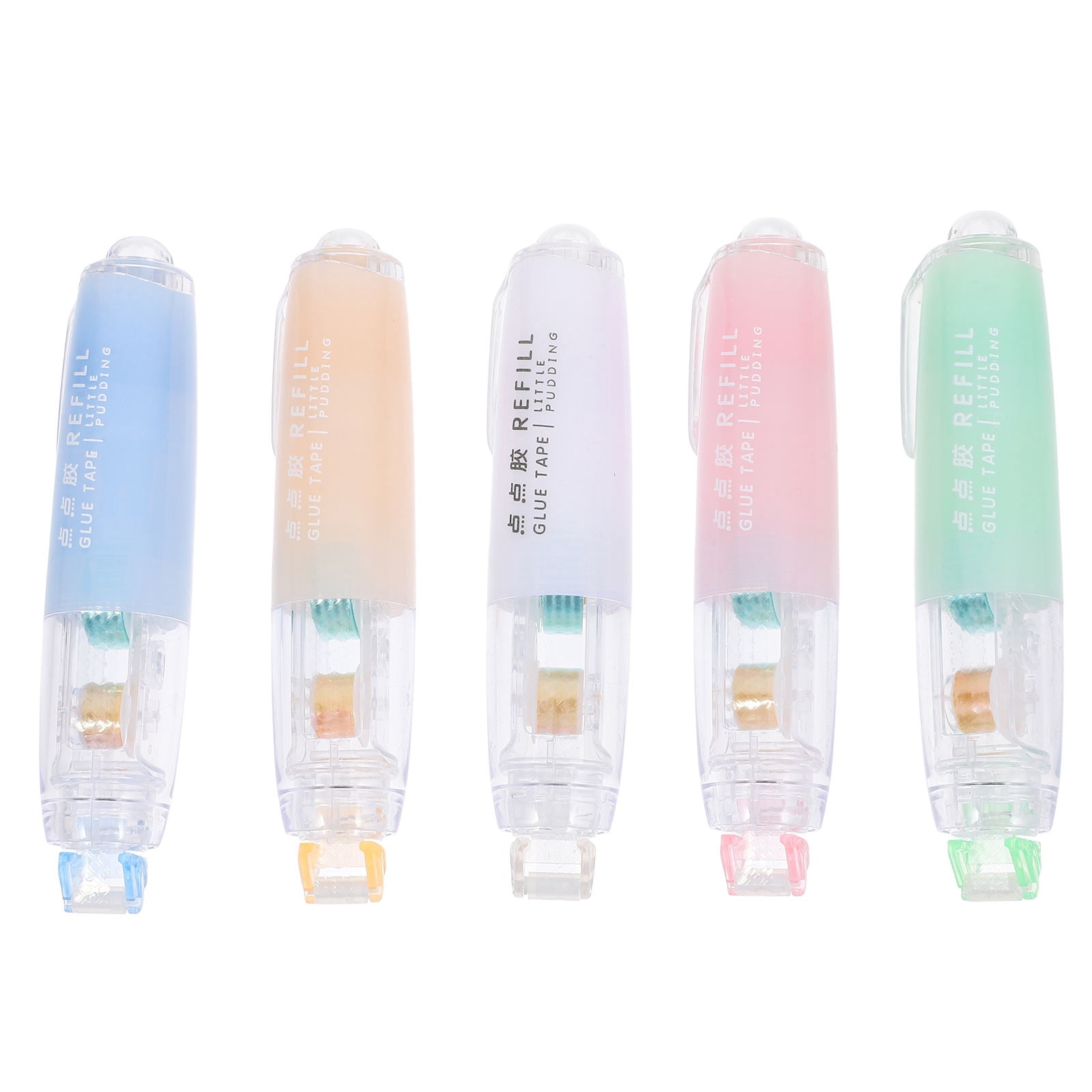 OUNONA 5 Pcs Glue Pens for Card Making Stick 11.20X2.20X2.20CM