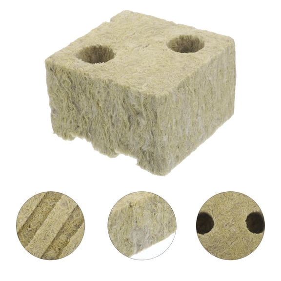 OUNONA 5 Pcs Grow Wool Cubes Rooting Blocks for Plant Cuttings Easy Root Growth and Propagation