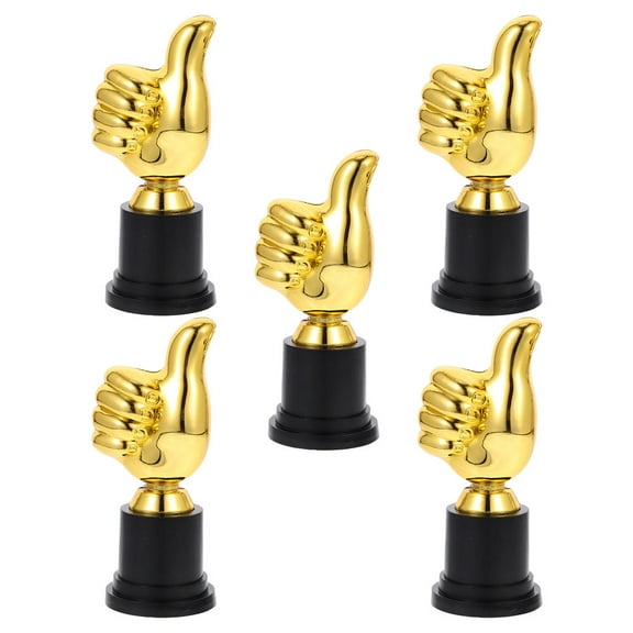 OUNONA 5 Pcs Kids Competition Award Hand Trophy Children's