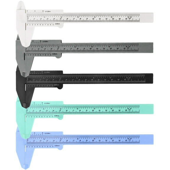 OUNONA 5 Pcs Makeup Sponges for Foundation Eyebrow Measuring Ruler Art Student