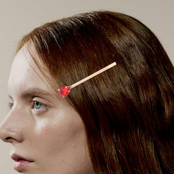 OUNONA 5 Pcs Rhinestone Bobby Pins Decorative Hair Accessories for Women in Assorted Color