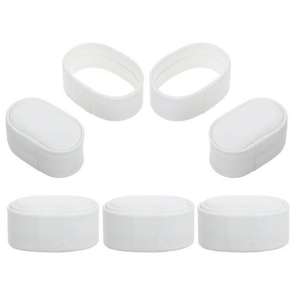 OUNONA  5 Pcs Small Square Pillow Pillows Car Decoration Mini White