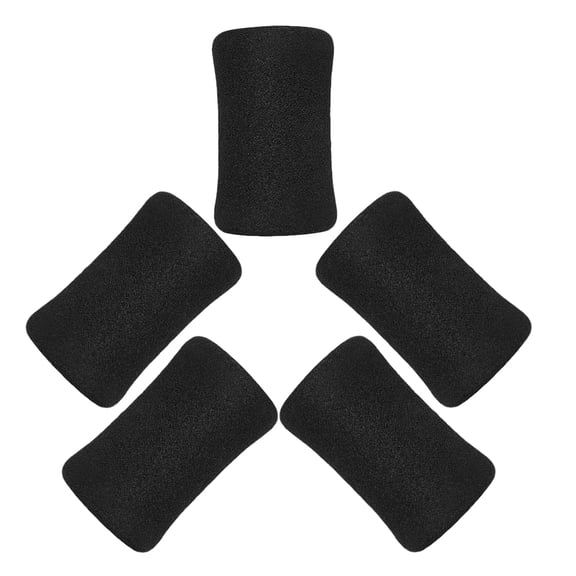 OUNONA  5 Pcs Sponge Foot Roller Fitness Equipment Foam Cover
