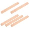 thumbnail image 1 of NUOLUX Pegboard Hook Chocolate 5pcs Wood Sticks For Woodworking, 1 of 8