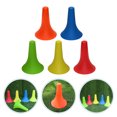 thumbnail image 1 of OUNONA  5 Pcs Yellow Football Training Tools PE Material Markers Child, 1 of 8