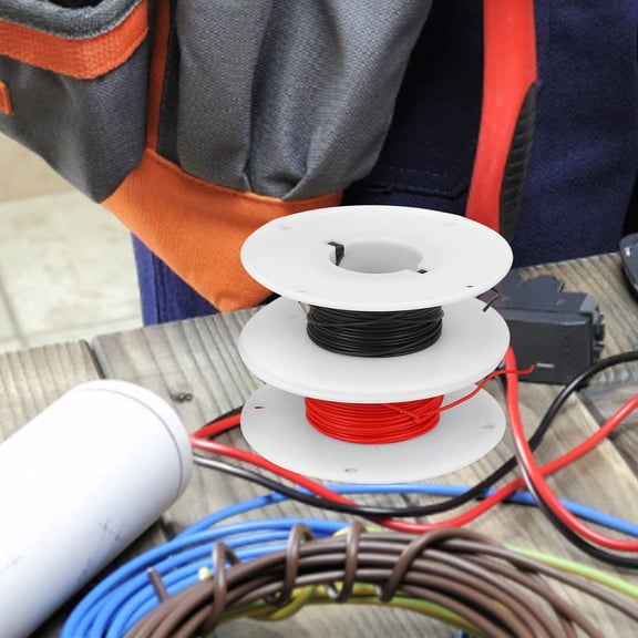 OUNONA 5 Rolls Insulated Electrical Cable Wire for Home Use, Projects, and Household Repairs