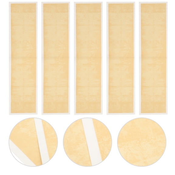 OUNONA 5 Sheets Xuan Paper for Brush Lettering Practice, Writing Paper for Students and Beginners