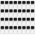 thumbnail image 1 of OUNONA 50-Pack Clear Small Sample Bottles with Screw Caps, Empty Portable Liquid Containers for Travel and Storage, 1 of 7