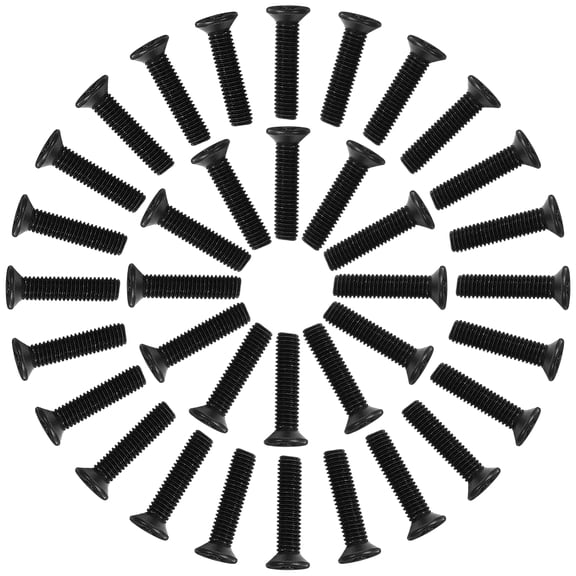 OUNONA 50 Pcs Chuck Drill Bit Screw Cable Management Tape Sticker Black