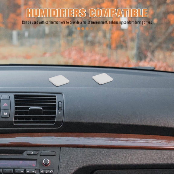 50 Pcs Aroma Pads for Car Diffusers Essential Oil Refill Humidifiers Perfume Therapy Replacement Pad