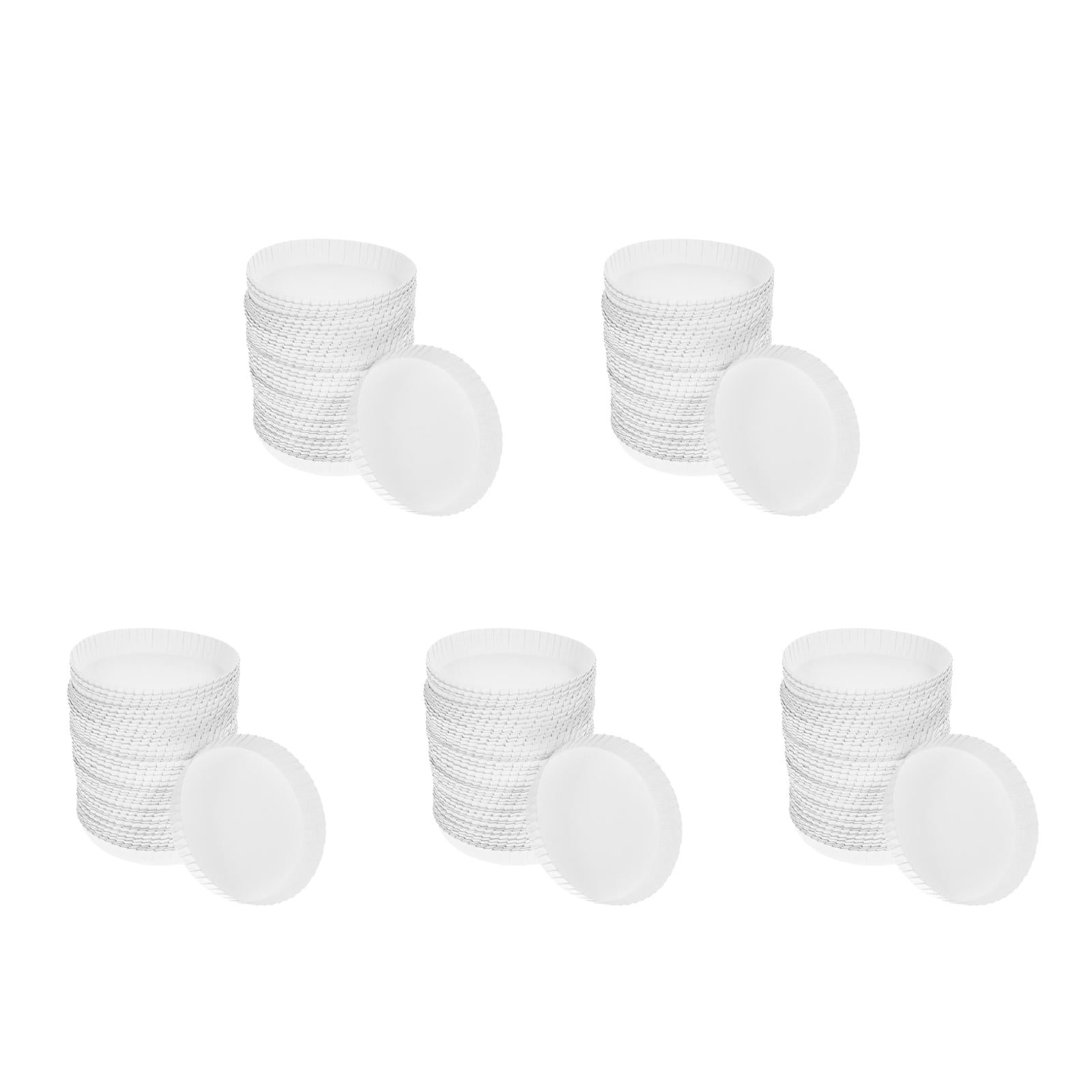 OUNONA 500 pcs Disposable Paper Cup Covers 7cm Paper Cup Covers Drink ...