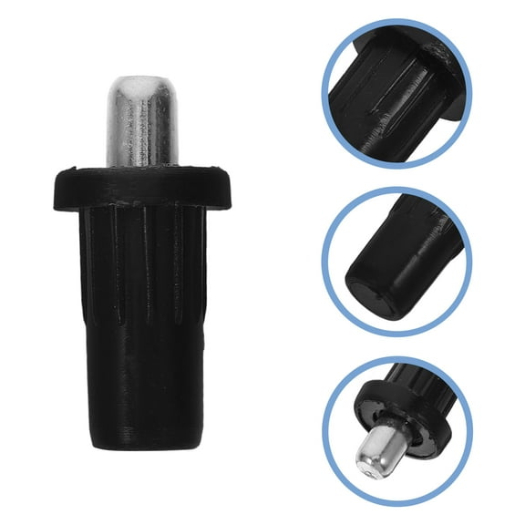 OUNONA 50PCS Spring Loaded Door Hinges Kitchen Cabinet Doors Pivot Hinges Cabinet Doors Furniture Fitting Connector Spring Pin Door Damper Spring Telescopic Pin