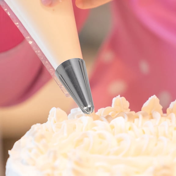 OUNONA 50Pcs Cake Decorating Tools Icing Nozzles Set with Food Safe Plastic for Pies Cookies and Cakes