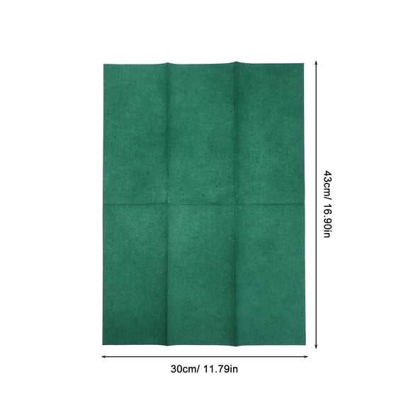 OUNONA 50Pcs Green Decorative Paper Napkins Soft Disposable Linens for Wedding and Dinner Events